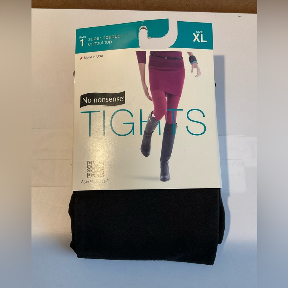 No nonsense Women's Super Opaque Control Top Tights NEW